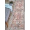 World Rug Gallery Traditional Distressed Machine Washable Multi Runner Rug 2'6''x10' 5050MULTI2X10 - alternate 1